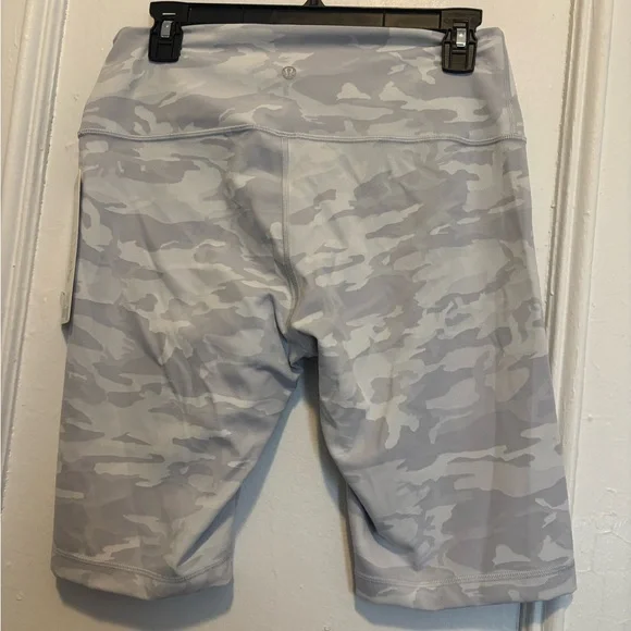 Lululemon Wunder Under Short 10" Ribbed Incognito Camo Jacquard size 12 - Picture 2 of 4